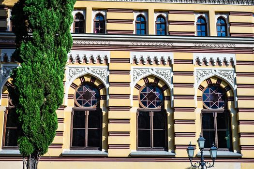 Famous Tbilisi State Opera House on Rustaveli avenue is one of the georgian capital landmark