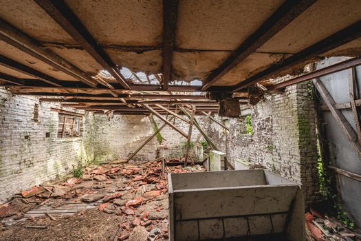 Urbex, Abandoned old farm somewhere in Belgium.