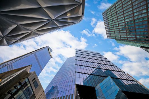 New York City Hudson Yards skyscrapers view, United States of America