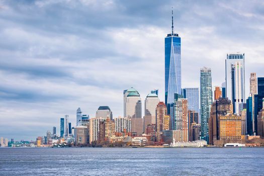 New York City epic skyline view, United States of America