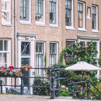 Amsterdam city, Netherlands - travel in Europe concept, elegant visuals