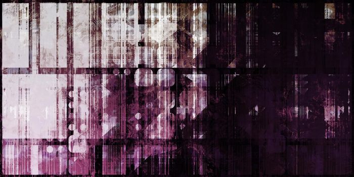 Grunge Abstract Technology Modern Futuristic Wallpaper Art