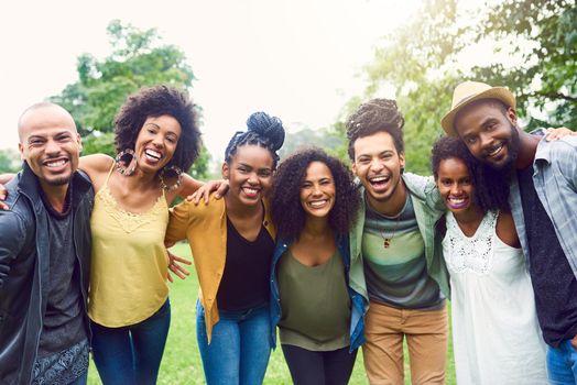 We have a wonderful friendship. friends spending time together outdoors