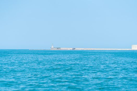 Sevastopol Crimea bay russian sea blue coast water russia speed, concept patrol summer for sky and bright coastline, sun harbor. Antenna navigation seascape,