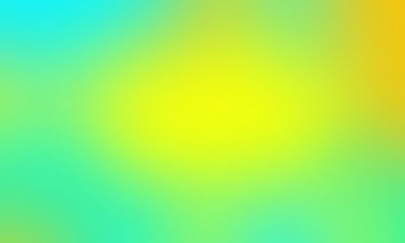 Yellow and blue summer abstract gradient background.