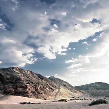 wild desert - beauty in nature, landscapes and environment concept, elegant visuals