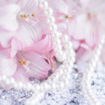 jewelry and luxury gift for her styled concept - wonderful pearl jewellery, elegant visuals