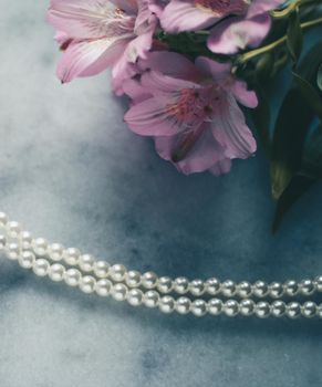pearl jewellery - luxury gift for her styled concept, elegant visuals