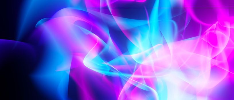 Abstract Festive Light Art Effects Pink Banner Background Wallpaper