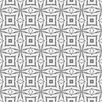 Chevron watercolor pattern. Black and white juicy boho chic summer design. Textile ready extra print, swimwear fabric, wallpaper, wrapping. Green geometric chevron watercolor border.
