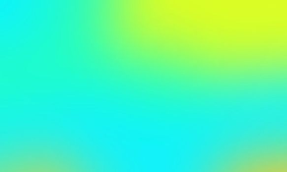 Yellow and blue summer abstract gradient background.