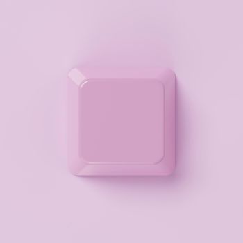 Pink background. Abstract object and technology concept. 3D illustration rendering