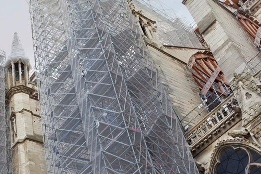 Renovation of Notre-Dame Cathedral in Paris