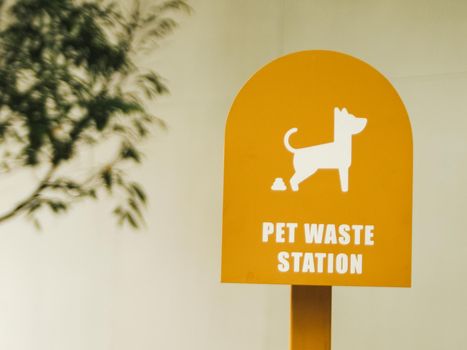 Clean Up After Your Dog Sign, Dog Poop Signs for Yard