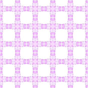 Tropical seamless pattern. Purple elegant boho chic summer design. Hand drawn tropical seamless border. Textile ready amazing print, swimwear fabric, wallpaper, wrapping.