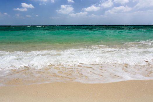 Beach of Poda island near ao nang , Krabi province, Thailand