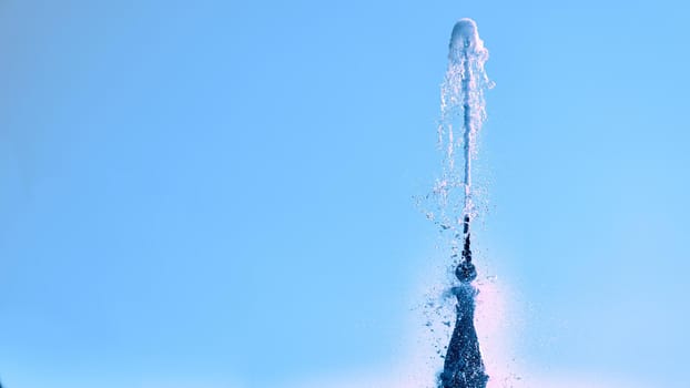 an ornamental structure in a pool or lake from which one or more jets of water are pumped into the air.