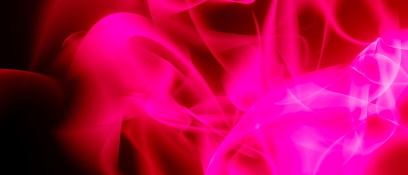 Fantastic Abstract Glow Of Light And Smoke Satisfying Purple Pink Banner Background Wallpaper