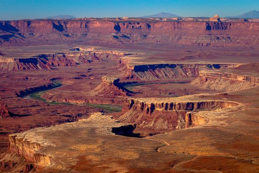 Green River from Island in the Sky, Canyonlands near Moab, Utah, United States