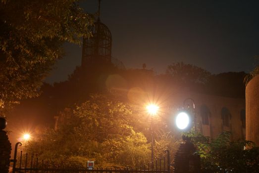 Inokashiro Park, which was wrapped in the fog. Shooting Location: Tokyo metropolitan area