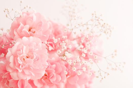 rose flower blossom - wedding, holiday and floral garden styled concept, elegant visuals