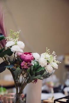 Flower shop.Flowers composition. Abstract background of flowers.Beautiful colorful flowers in flower shop