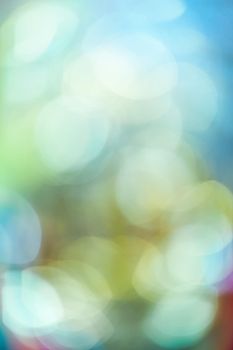 Colorful blurry lights - abstract background, bokeh overlay defocused design concept. Colour your imagination