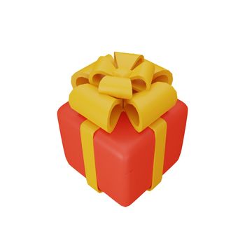 3d rendering illustration gift box