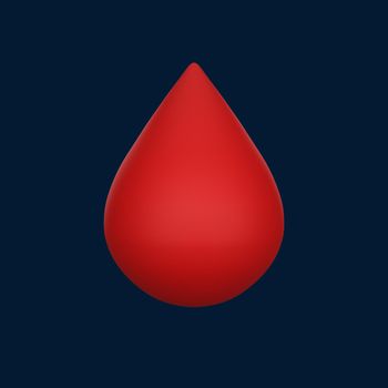 3d icon Blood health theme
