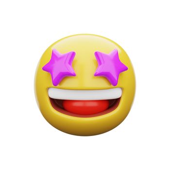 3d emoji Star Struck