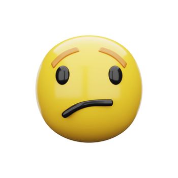 3d emoji Sad Face