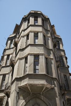 Abandoned building in Ankara City in Turkiye