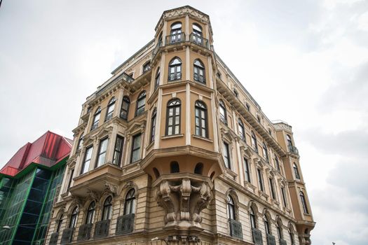 An Old Building in Istanbul City, Turkiye