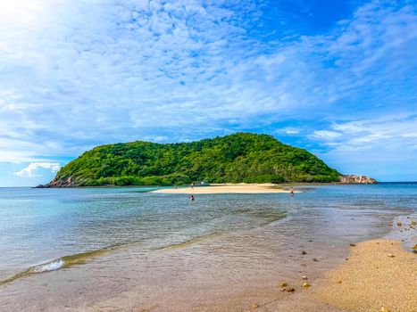 Mae Haad beach in koh Phangan, Surat Thani, Thailand, south east Asia