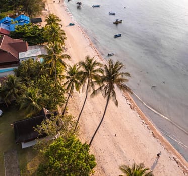 Haad Yao is a beautiful white sand beach that bends gently around the north west of Koh Phangan