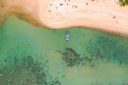 Mae Haad beach in koh Phangan, Surat Thani, Thailand, south east Asia