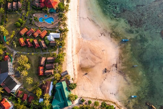 Haad Yao is a beautiful white sand beach that bends gently around the north west of Koh Phangan