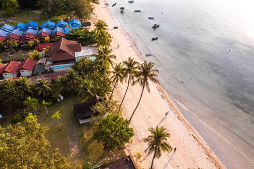 Haad Yao is a beautiful white sand beach that bends gently around the north west of Koh Phangan