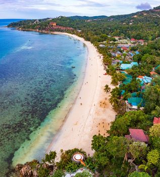 Haad Yao is a beautiful white sand beach that bends gently around the north west of Koh Phangan