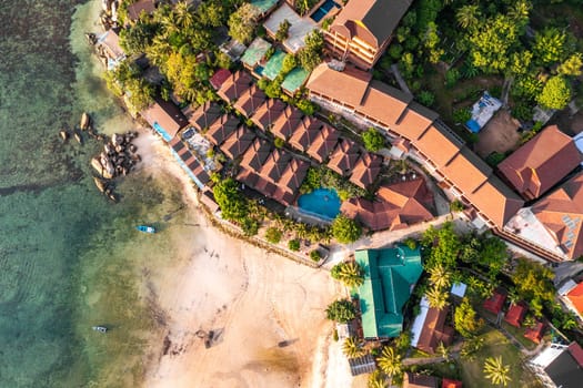 Haad Yao is a beautiful white sand beach that bends gently around the north west of Koh Phangan