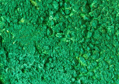 Green Textured Wall Background. Surface of a rough concrete wall close-up.....