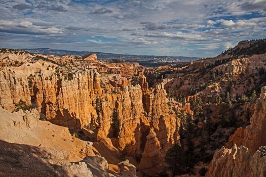 View from the Paria Viewpoint in Bryce Canyon National Park. Utah.USA