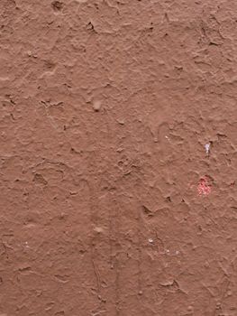 Plastered Concrete Wall. Abstract texture for design from old brown plaster.