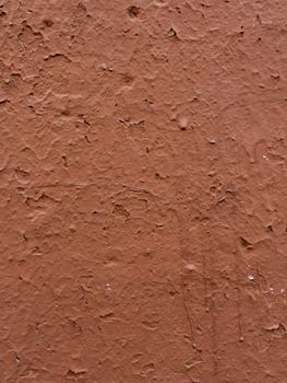 Plastered Concrete Wall. Abstract texture for design from old brown plaster.