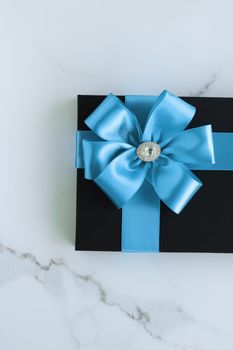 Romantic celebration, lifestyle and birthday present concept - Luxury holiday gifts on marble