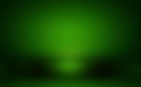 Green gradient abstract background empty room with space for your text and picture