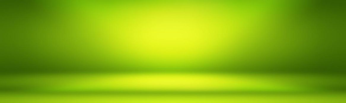 Luxury plain Green gradient abstract studio background empty room with space for your text and picture.