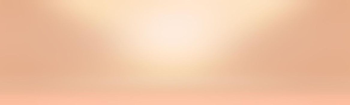 abstract blur of pastel beautiful peach pink color sky warm tone background for design as banner,slide show or others.