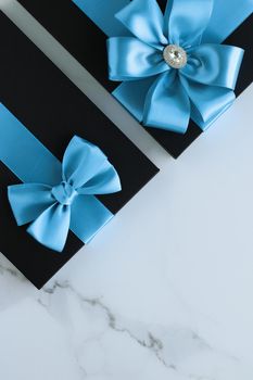 Romantic celebration, lifestyle and birthday present concept - Luxury holiday gifts on marble