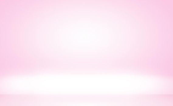 Abstract empty smooth light pink studio room background, Use as montage for product display,banner,template